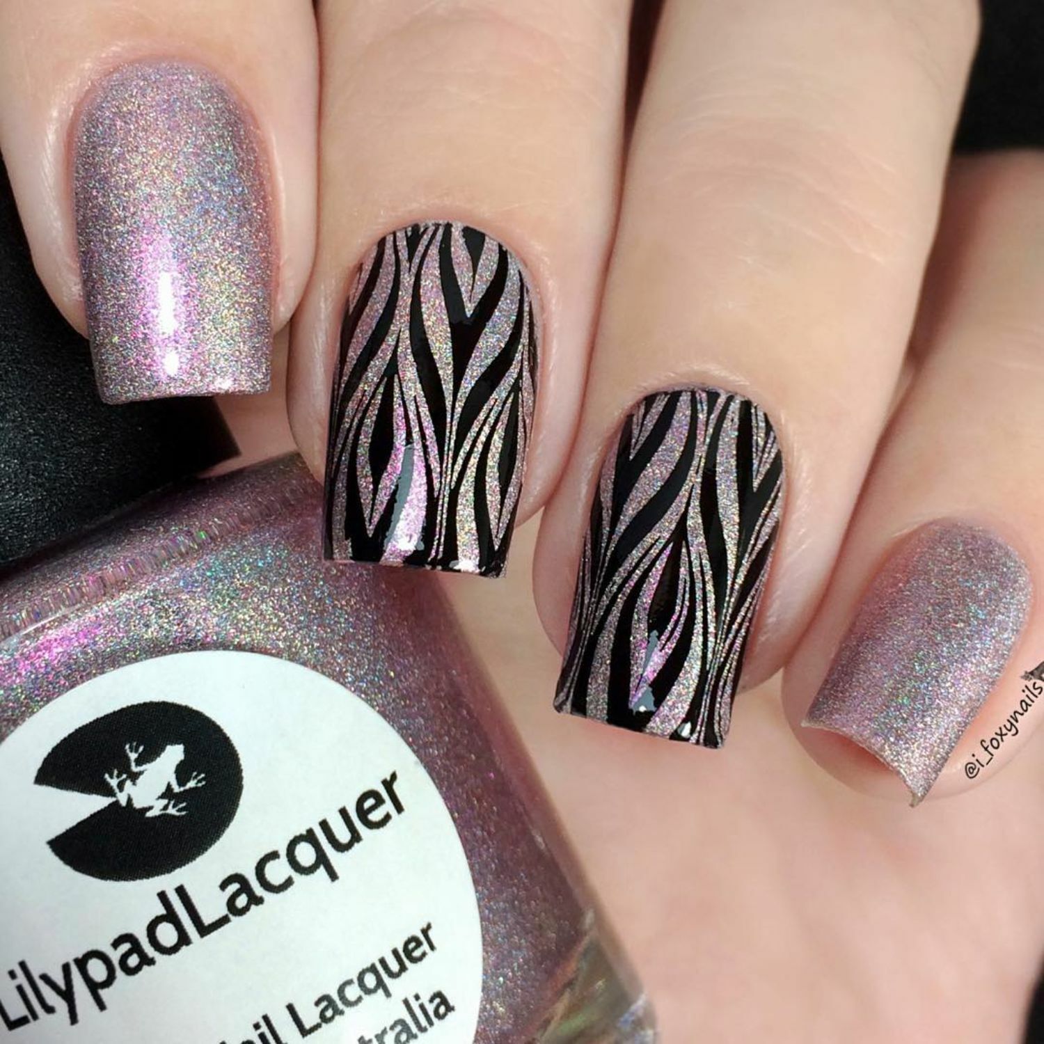 Jumbo Clear Stamper & Scraper For Stamped Nail Art