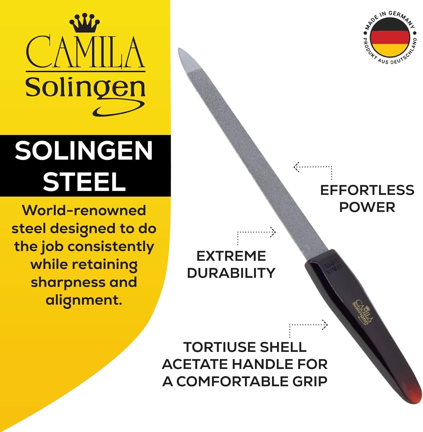 CS16 Sapphire Metal Nail File for Natural Nails Finrnail and Toenail