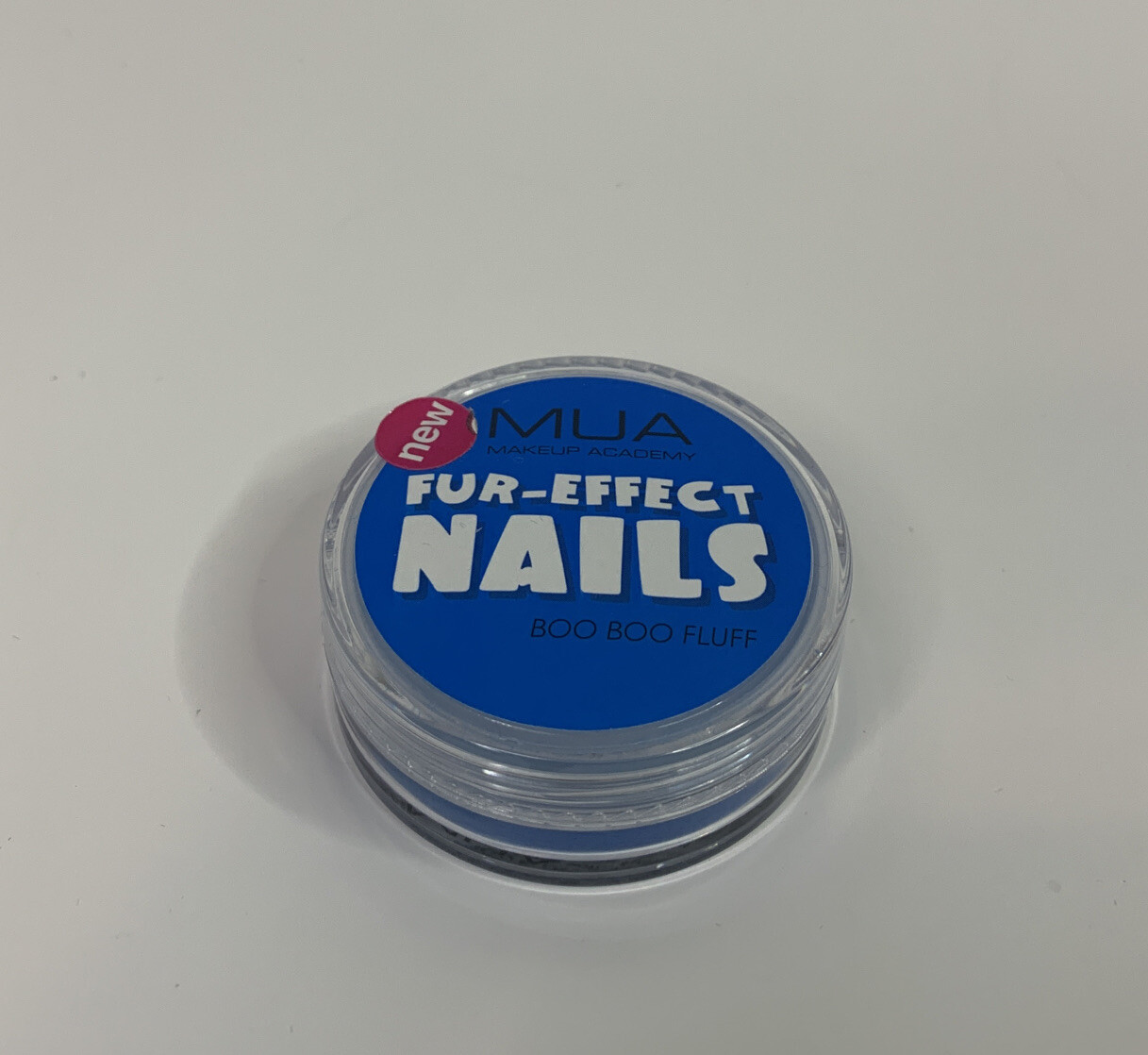 1x MUA Blue Fur Effect Nails Boo Boo Fluff – Fluffy Fur Nail Effect Nails