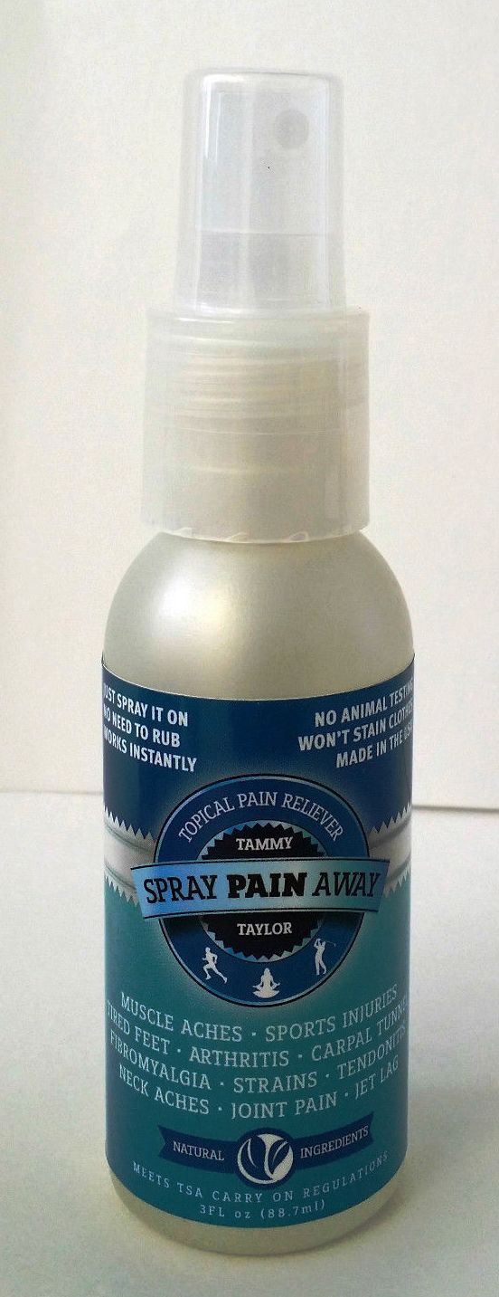 Tammy Taylor Spray Pain Away – 3oz/88.7ml