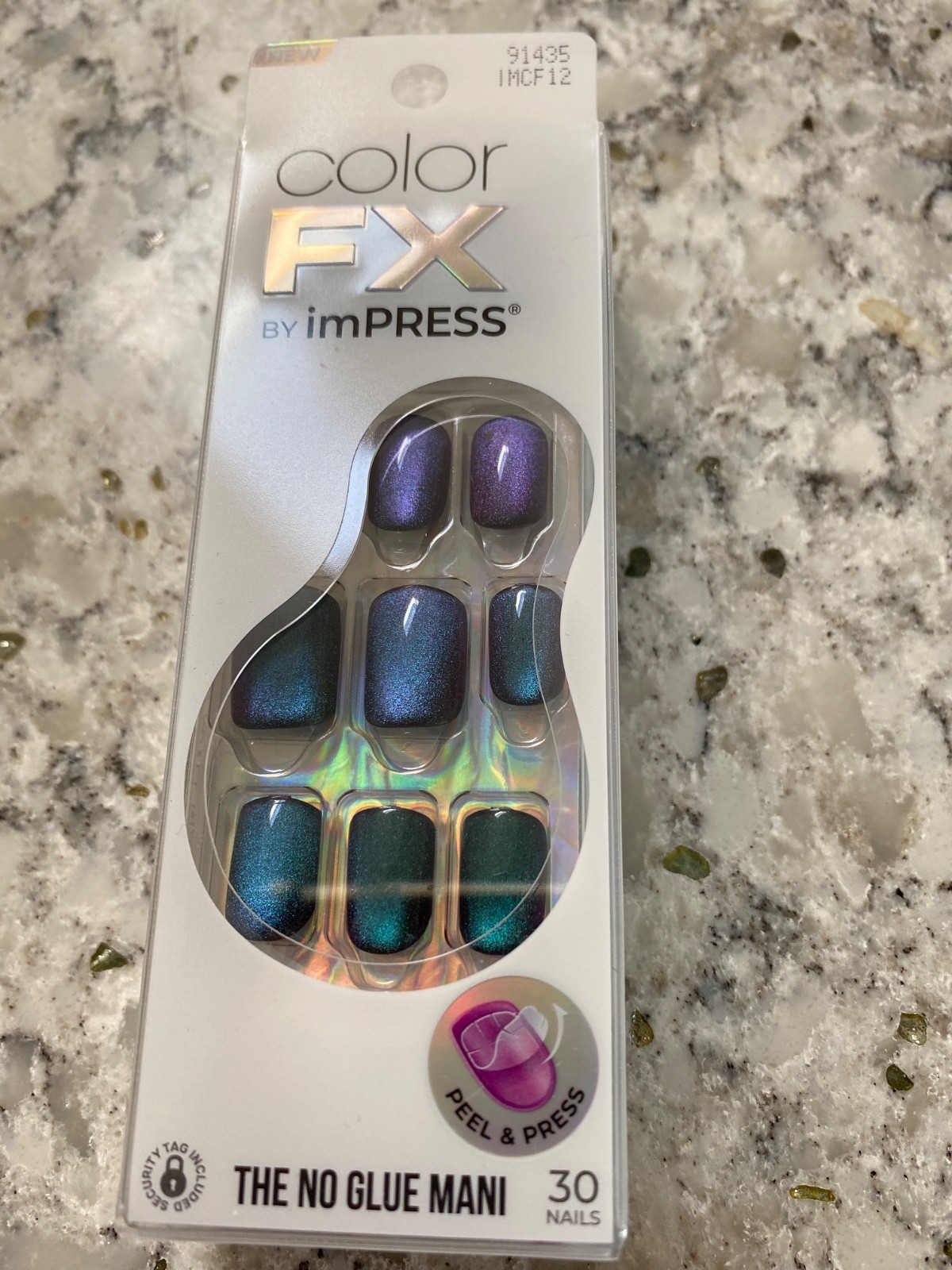 CurvLife and Color FX by Impress press on nails all New In Box!