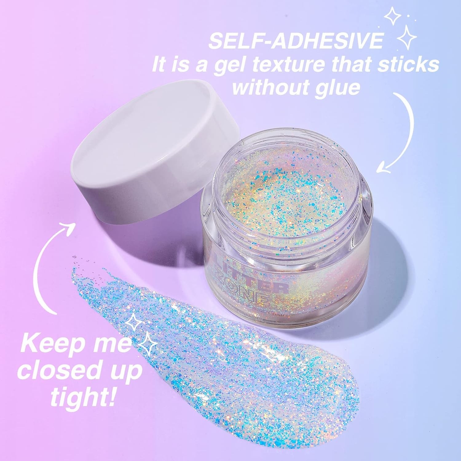 Golden Ocean Holographic Glitter Gel for Festivals – Safe & Long-lasting Shine