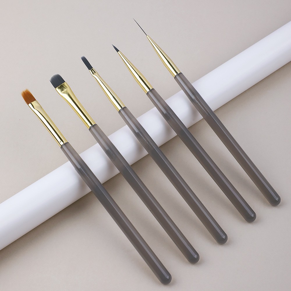Nail Brush Art Tool Drawing Carving Blusher Polish Manicure