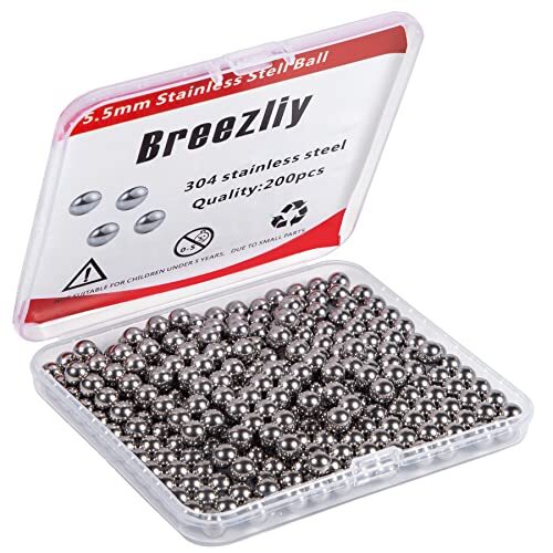 200 Pcs Paint Mixing Balls Stainless Steel Mixing Agitator Balls For Mixing Mode