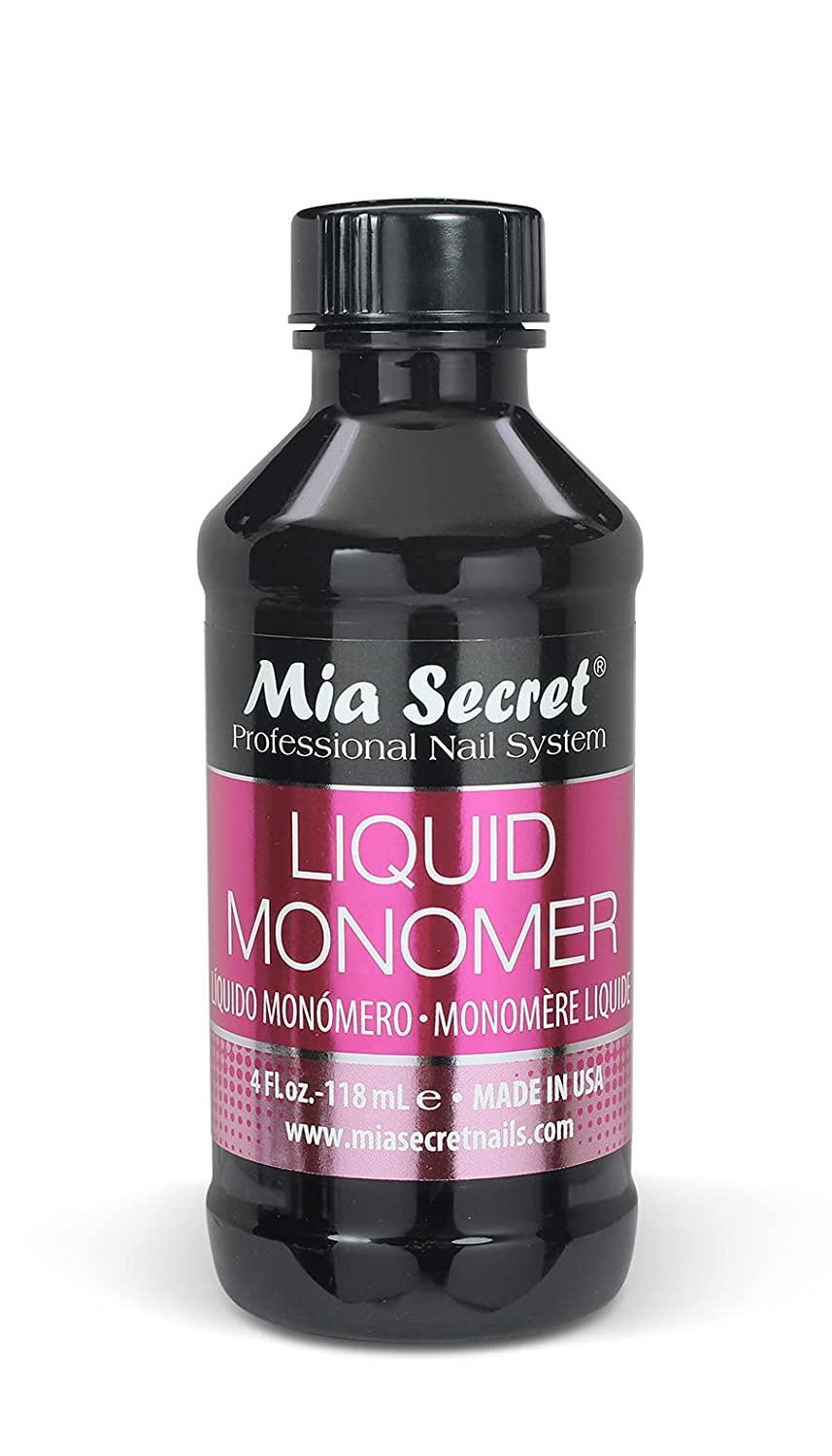 Mia Secret – Monomer 4 oz + COVER (Baby/Cool/Natural/Peach/Almond) – 1oz; 6pc