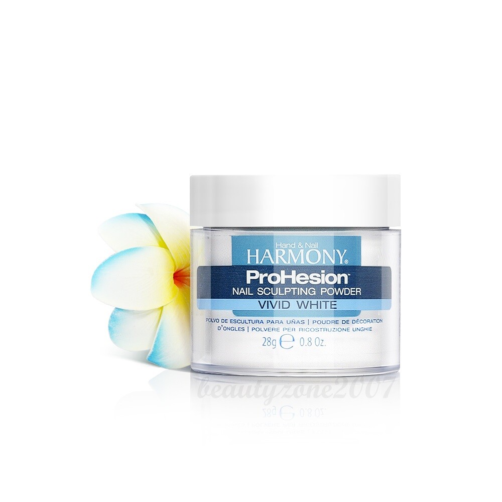 Nail Harmony Prohesion Sculpting Powder – Vivid White 0.8oz