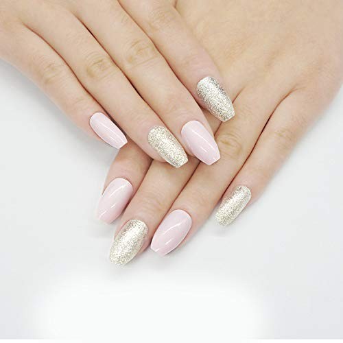 500 Count Clear Coffin Fake Nails – Acrylic Ballerina Style for Easy Styling