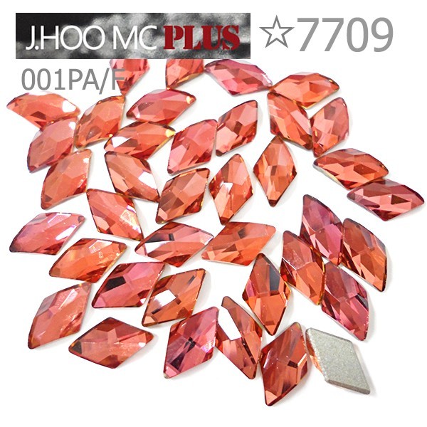 J.HOO Crystal 7709 Rhombus Flat Back Rhinestones 13×8mm Nail Art (6pcs)