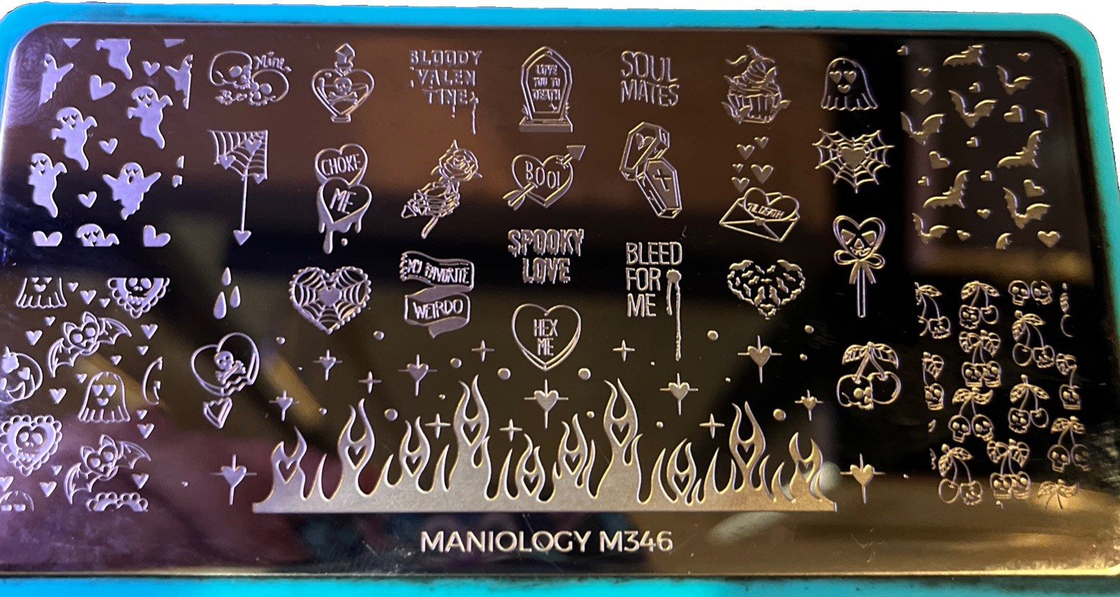 Maniology Nail Stamping Plates- Halloween Lot 4 M346, M408, M151