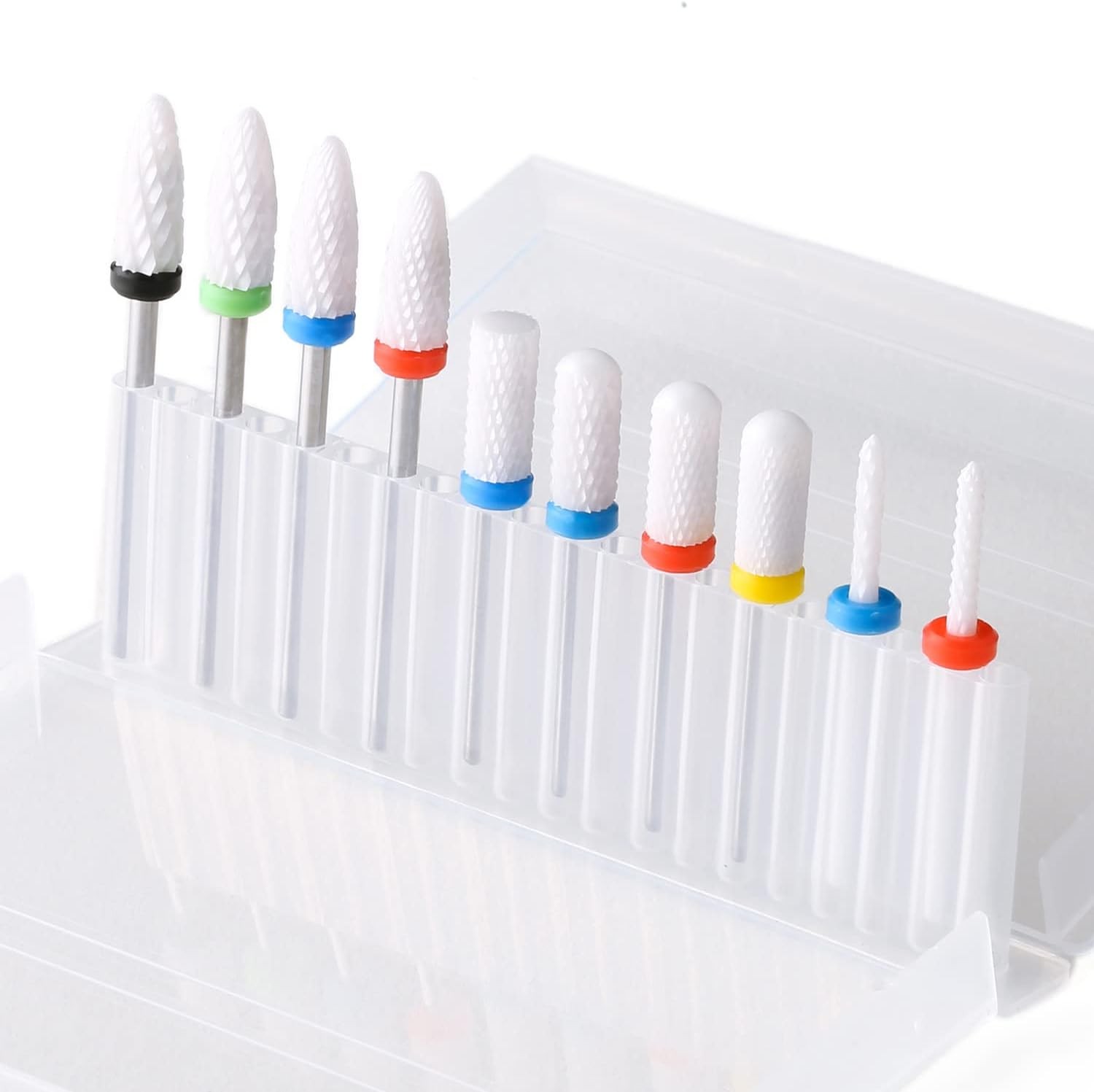 Ceric Nail Drill Bits，3/32 Nail Drill Bits Set for Acrylic l Nails