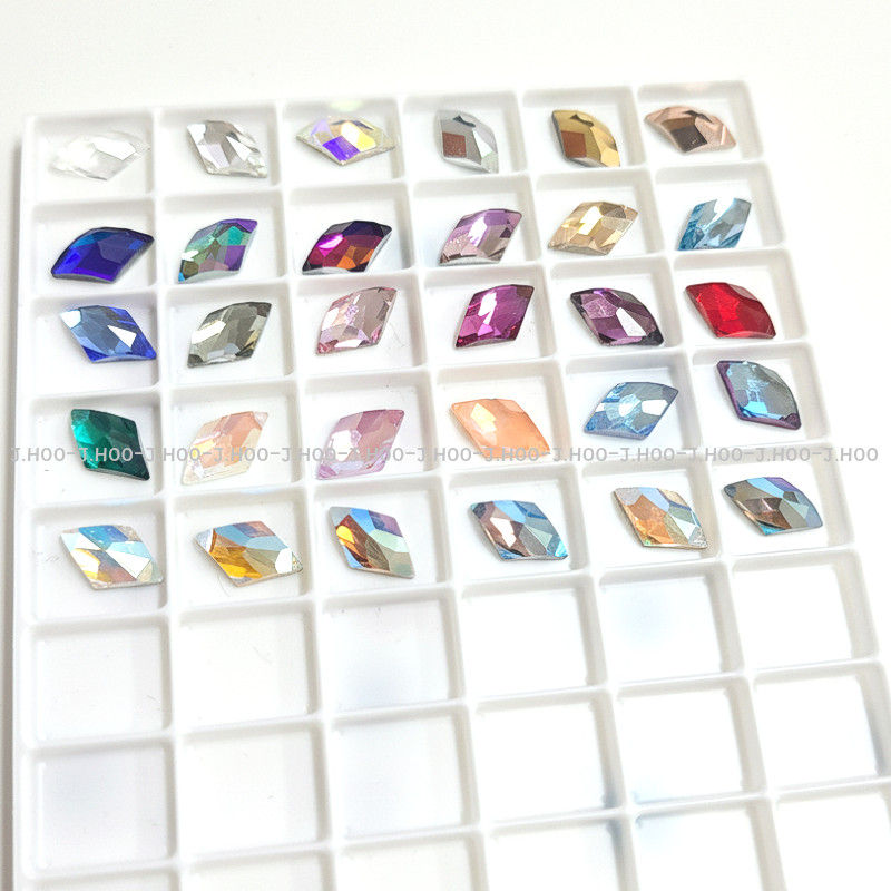 Swarovski 2709 Rhombus Flat Back 10*6mm(2pcs)