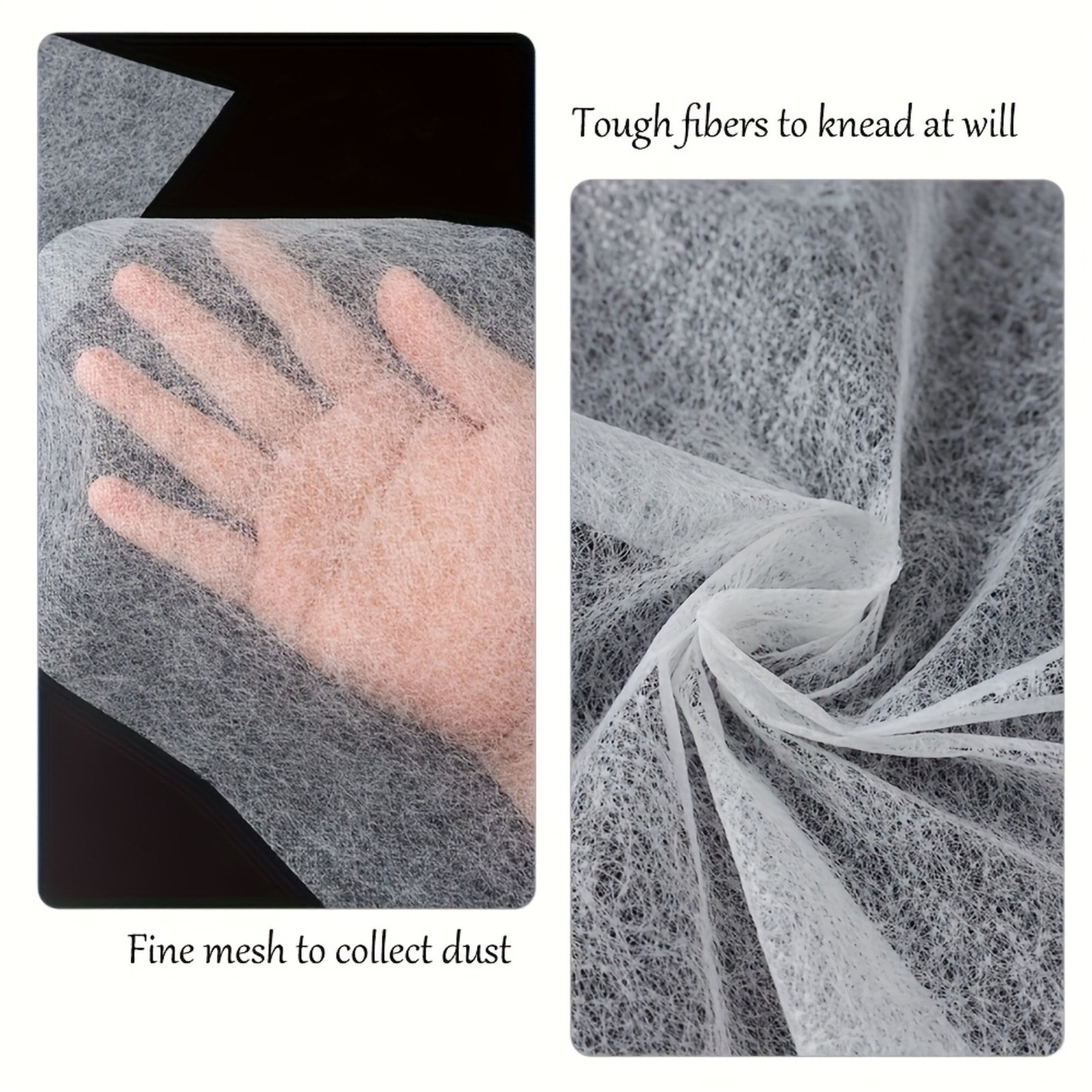 Set of 100 Replacement Filter Papers Dust Pads for Nail Art Vacuum Dust