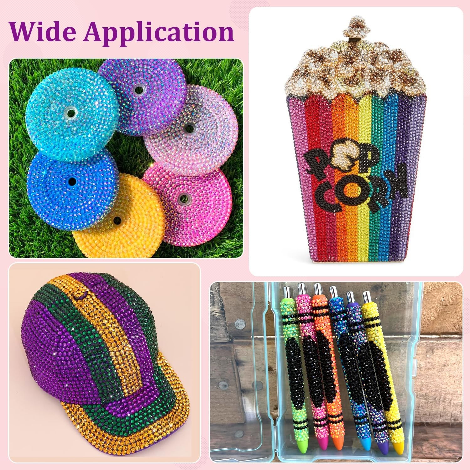 Ultimate Rhinestone Bedazzler Kit: 11000 Gems & B7000 Glue for Creative Projects
