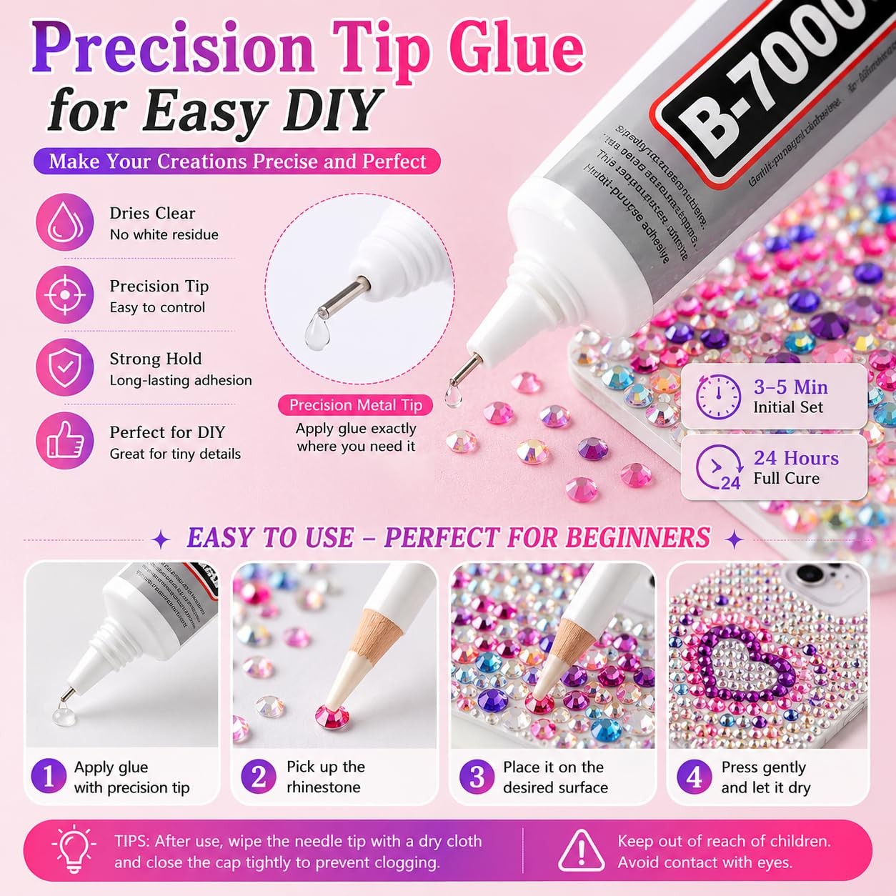 40000Pcs 40 Colors Jelly Resin Kit, Bedazzling Kit, Bedazzler Kit with Rhines…