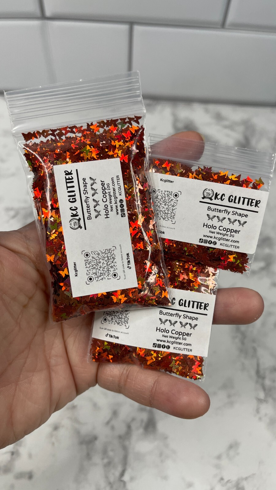 Solvent Resistant BUTTERFLY shape Glitter U Choose Color Nail Art Face Crafts