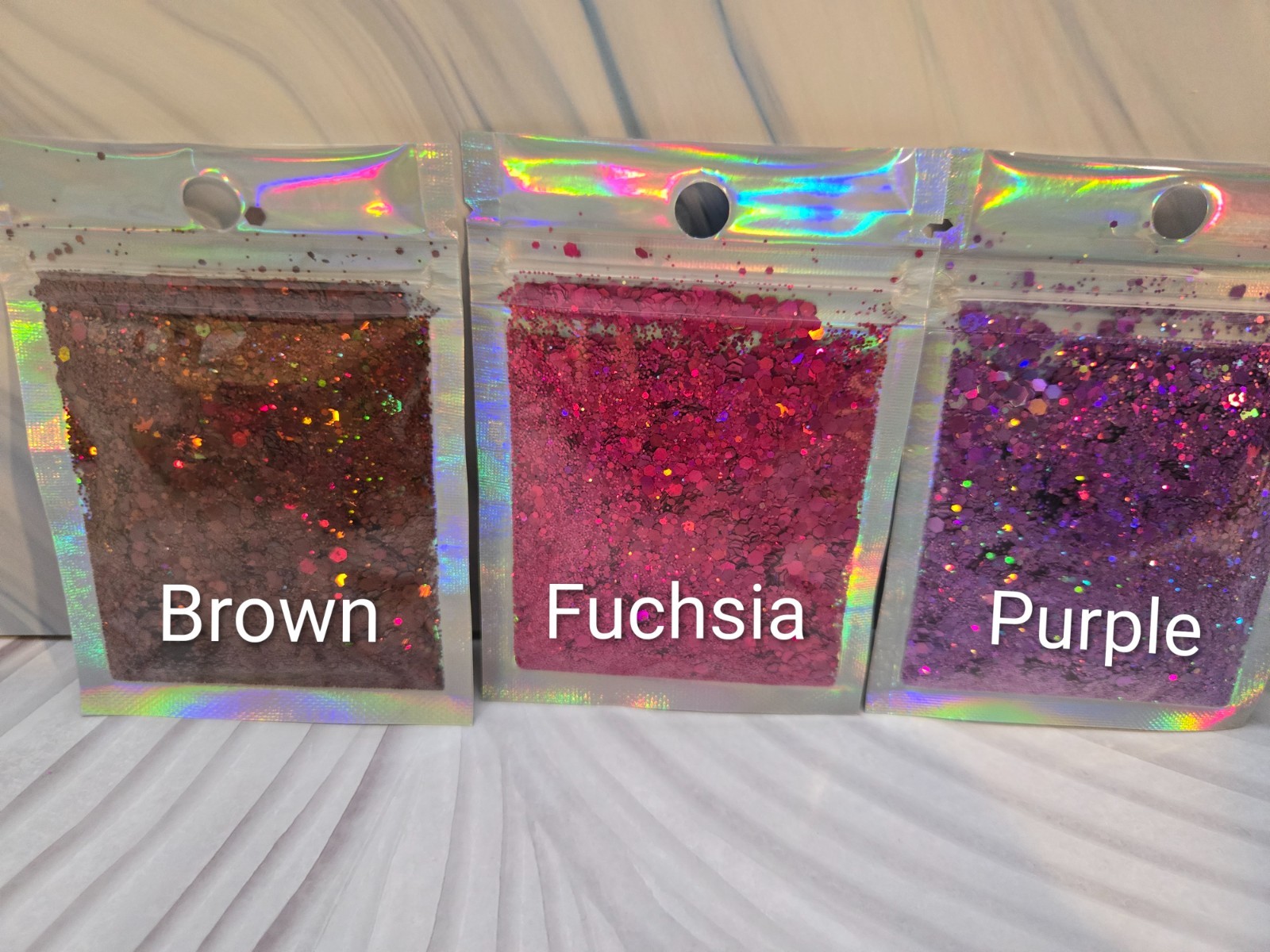 Solvent Resistant Hexagon Shape Glitter |Crafting or Nail Art Glitter