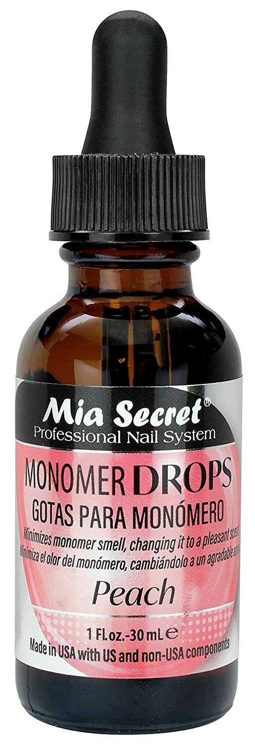 Mia Secret Monomer Drop Peach SCENT Nail Product New 1 Ounce