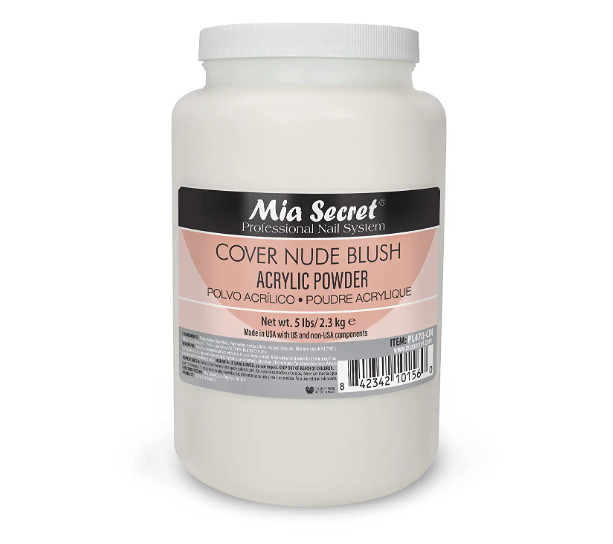 Mia Secret Acrylic Cover Powder 5lbs x 4 (Beige/Pink/Rose/Nude)