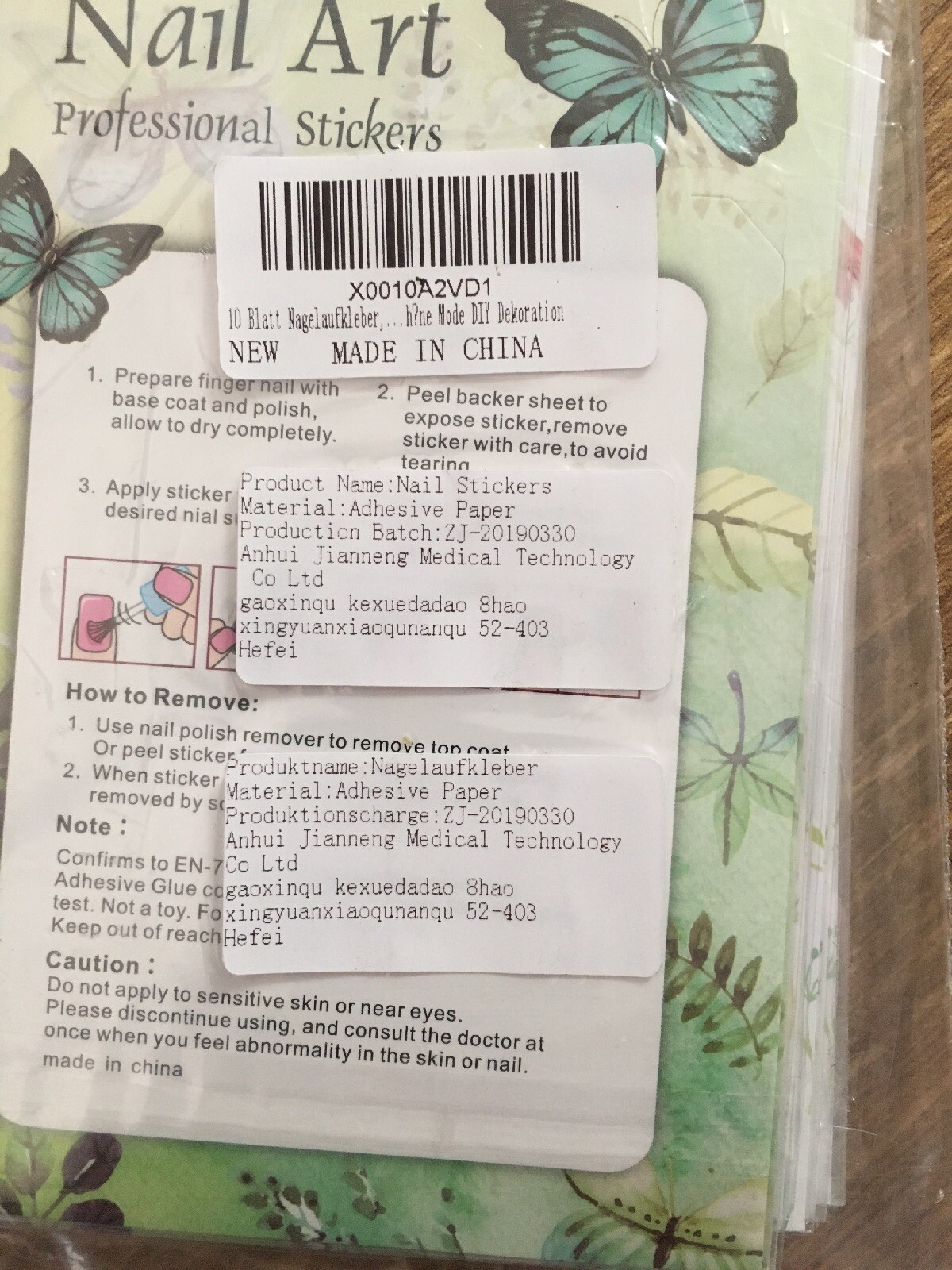 Nail Art Professional Sticker