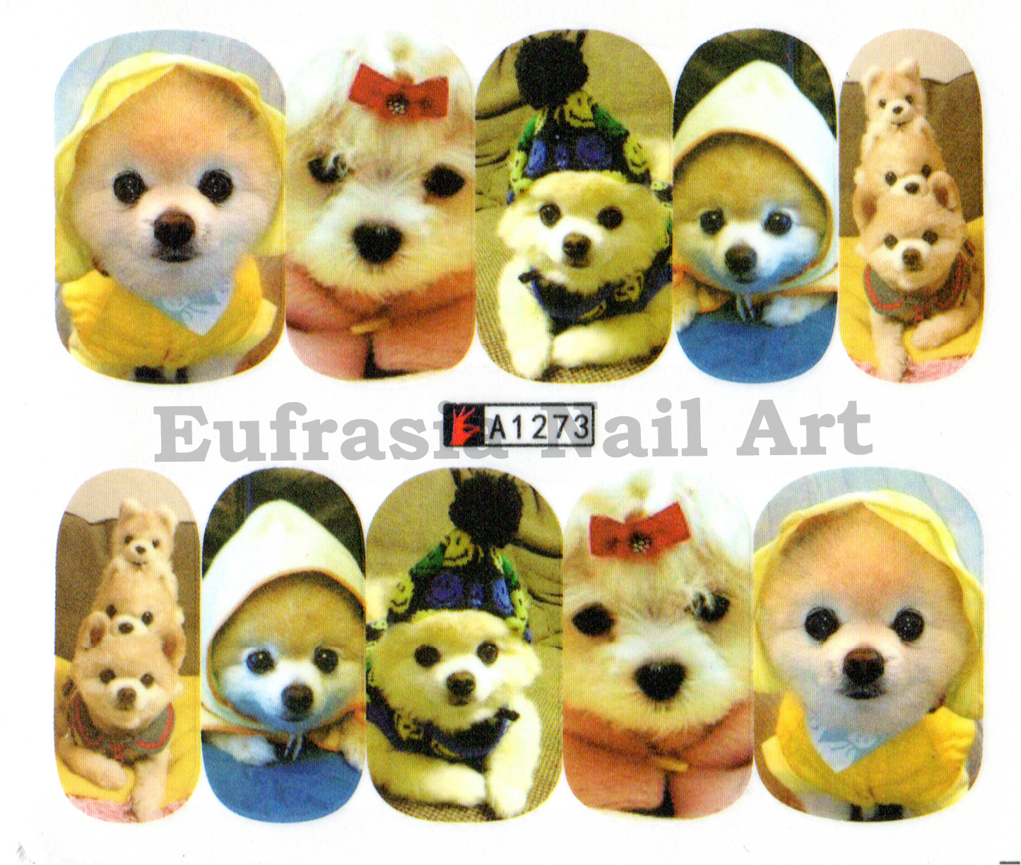 Water Nail Decoration Stickers Nail Art Stickers Water Transfer Animals