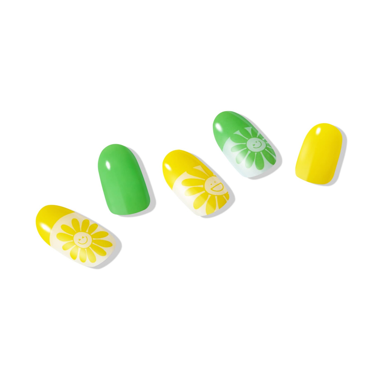 Hip Chic Nailed It Semi-cured Gel Nail Strip, Flower Mood, 22 Strips