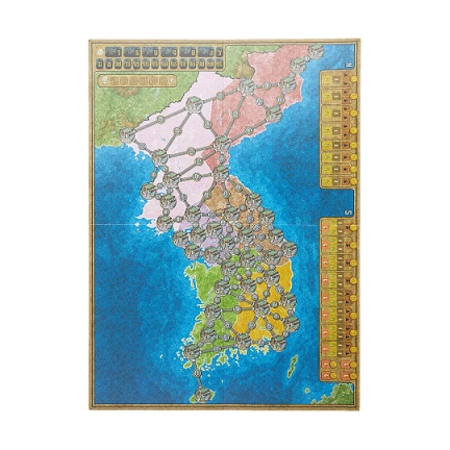 Rio Grande Games Power Grid China Korea Expansion Strategy 14 inches, Green
