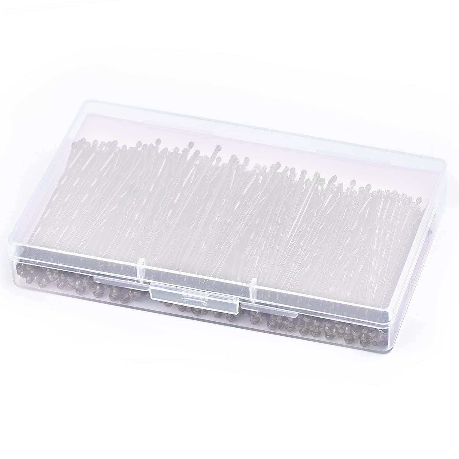 MORGLES 240PCS Silver Bobby Pins with a Box 2.2 Inches (2.2inch)