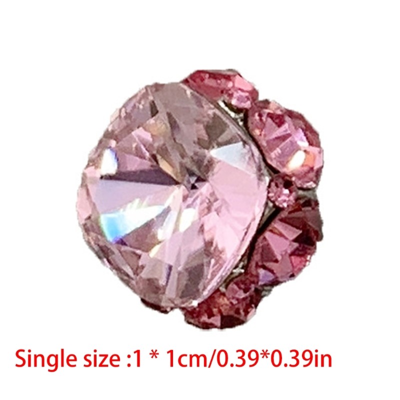 3PCS 3D Irregular Nail Charms DIY Nails Art Decoration Embellishments for Woman