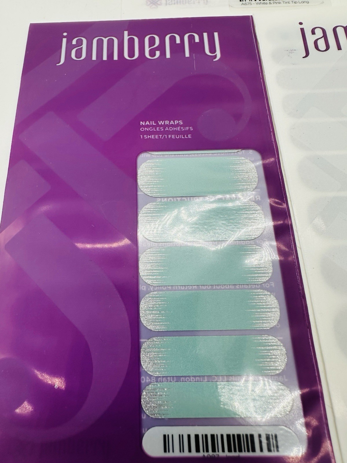 Jamberry Nail Wraps Fun Designs Teal Blue Gold 5 Unique New Complete Sets
