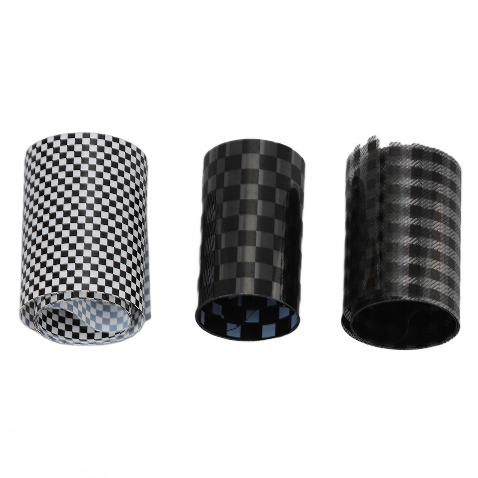 NEW 1 Box Black White Plaid Nail Art Sticker Simple Stylish Safe DIY Nail Art