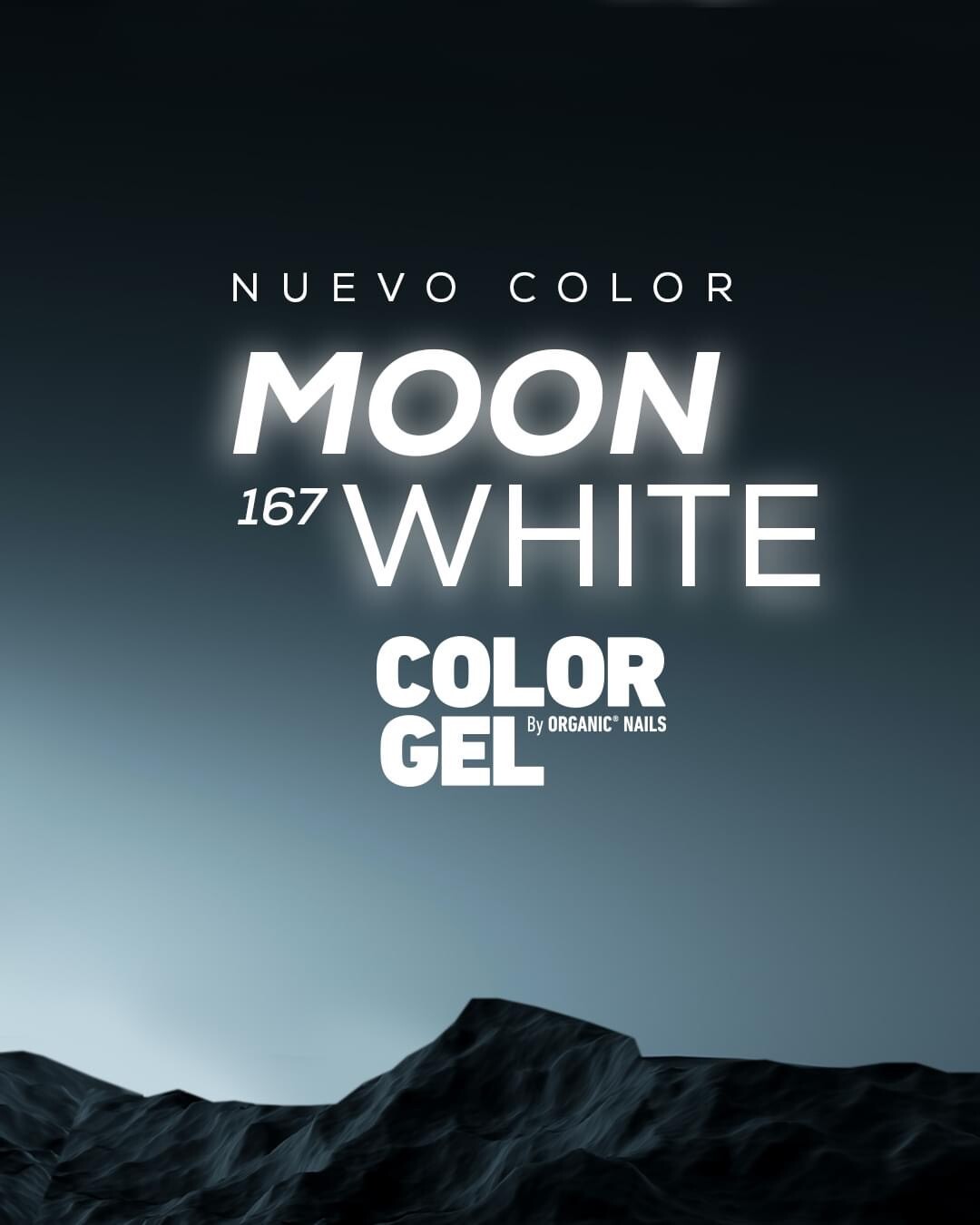 Color Gel MOON WHITE Organic nails Nails 15 ml