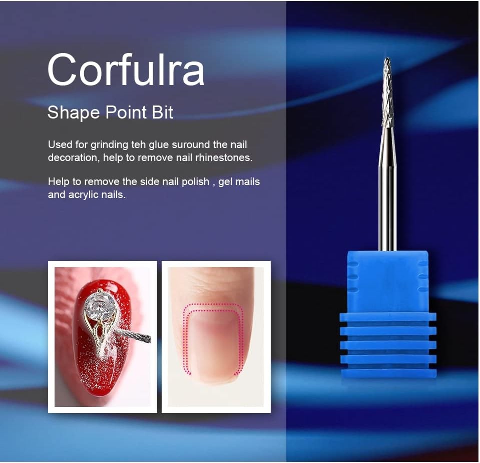 Cuticle Bit for Nail Drill, Nail Drill Bits Profal Carbide