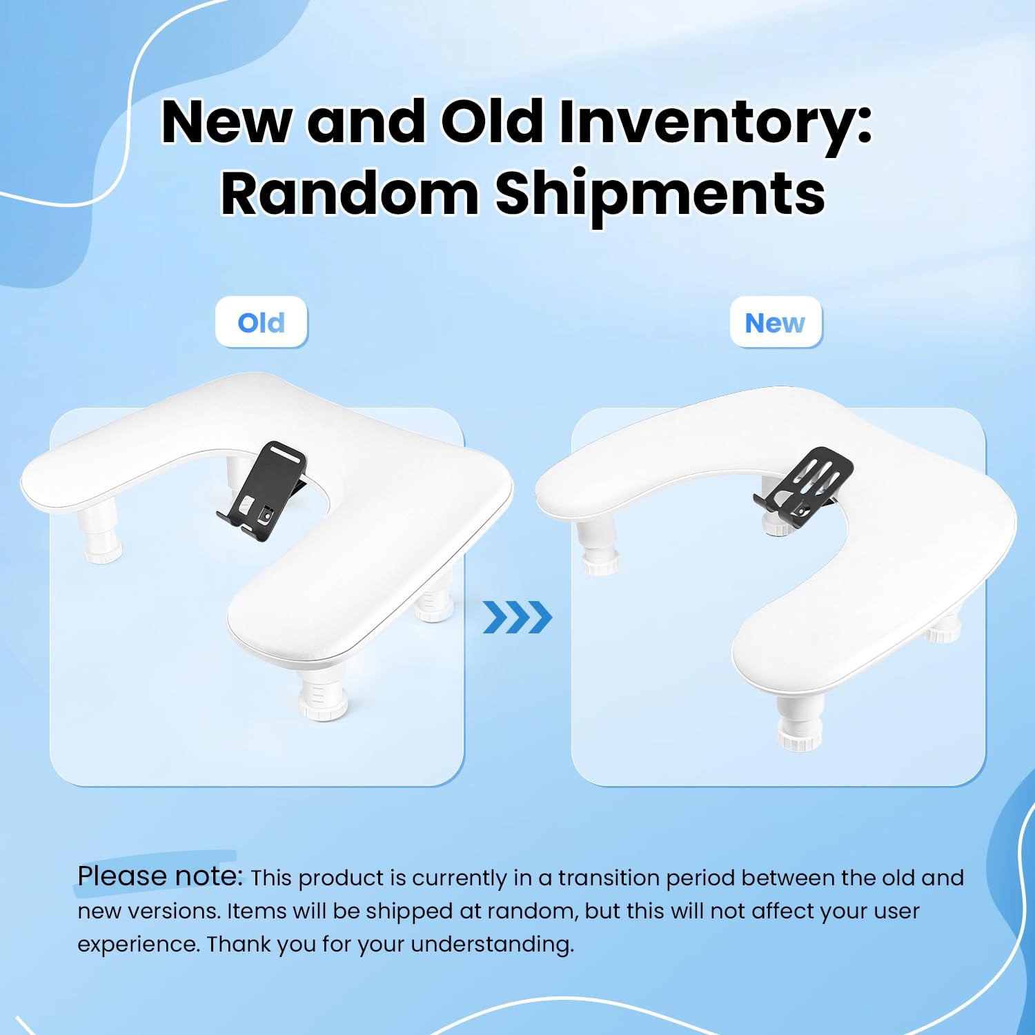 UShaped White Manicure Arm Rest for Nails Tech with Rotating 360°BuiltIn Phon…