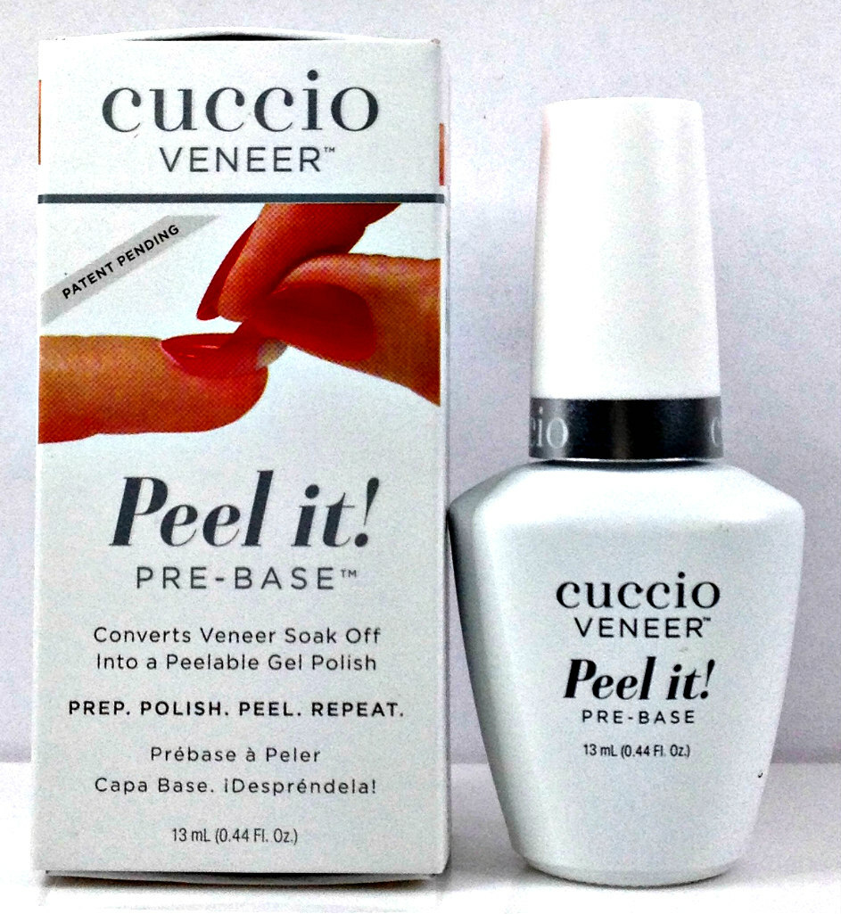 NEW ITEM – Cuccio Veneer – Peel It! Pre-Base Coat – 0.44oz/13ml