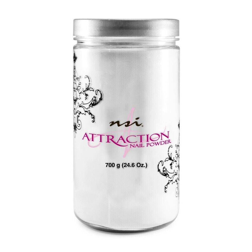 nsi Attraction Nail Acrylic Powder Crystal Clear 24.6 oz
