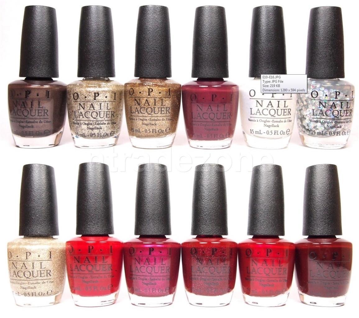 OPI Nail Polish Lacquer Mariah Carey Holiday Collection 2013 VARIETY E05 – E22