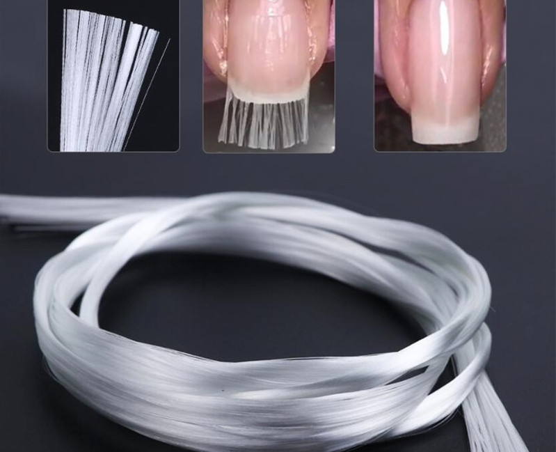 5M Nail Art Fiberglass UV Gel DIY Nail Acrylic Building Building Manicure Tips