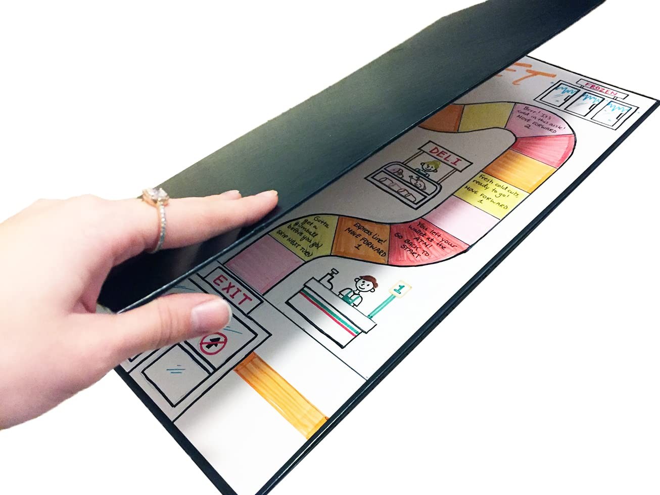 One Blank Game Board (1 18″ x 18″) Create Your Own 18 inches
