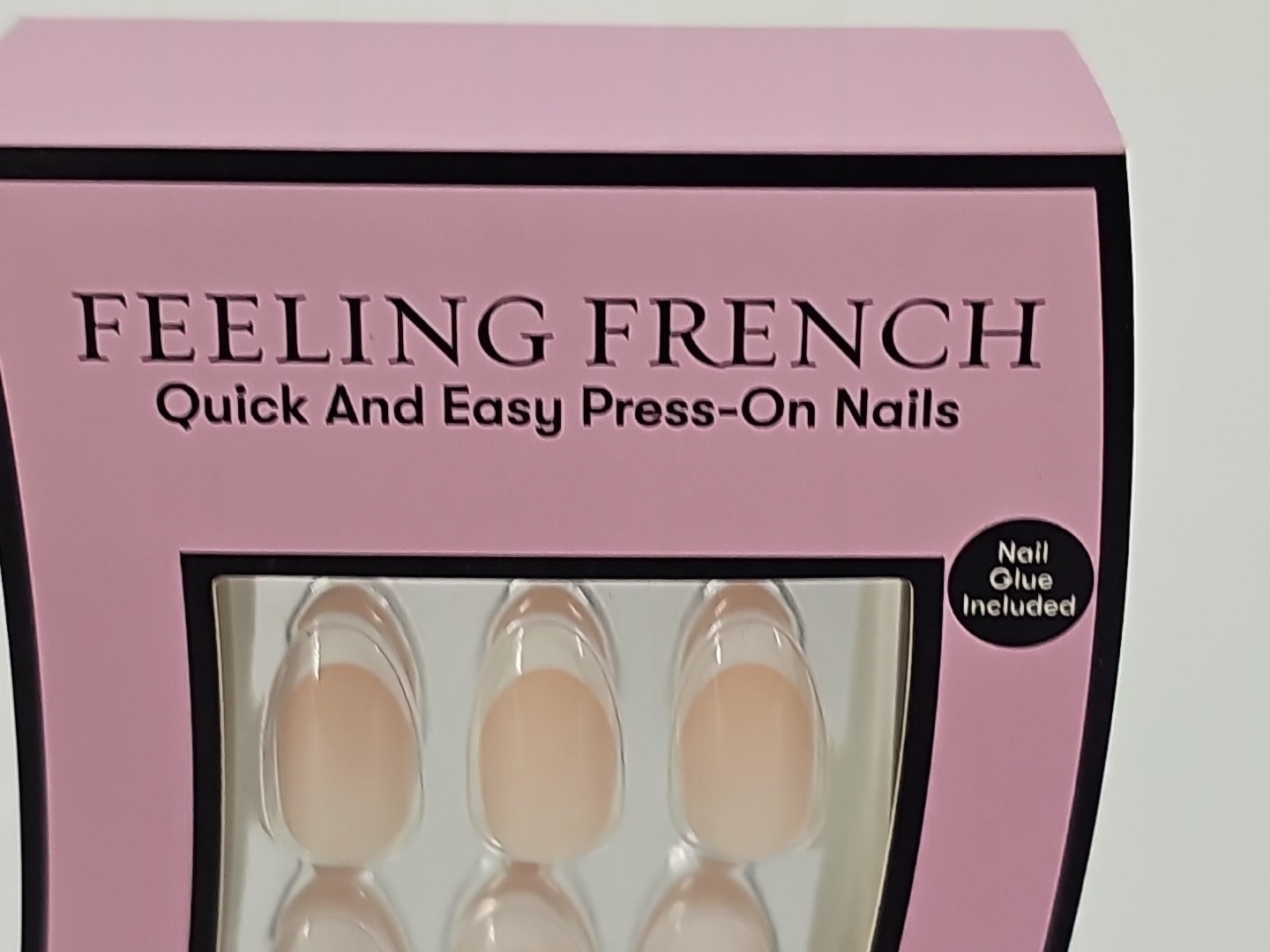 Nails.Inc London • I Say Snow & Feeling French • Quick & Easy Press-On Nails [P]