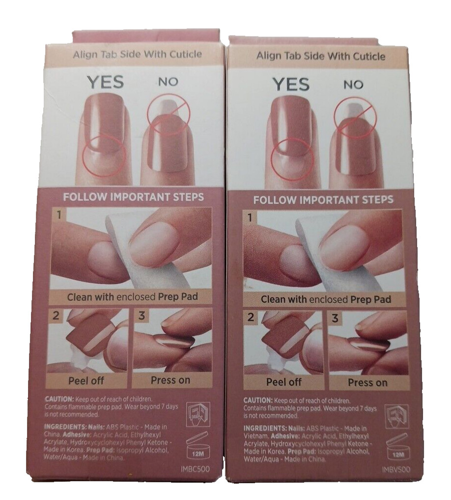 imPRESS Bare But Better Press-On Manicure 30 Short IMB02 Effortless Finish 86724