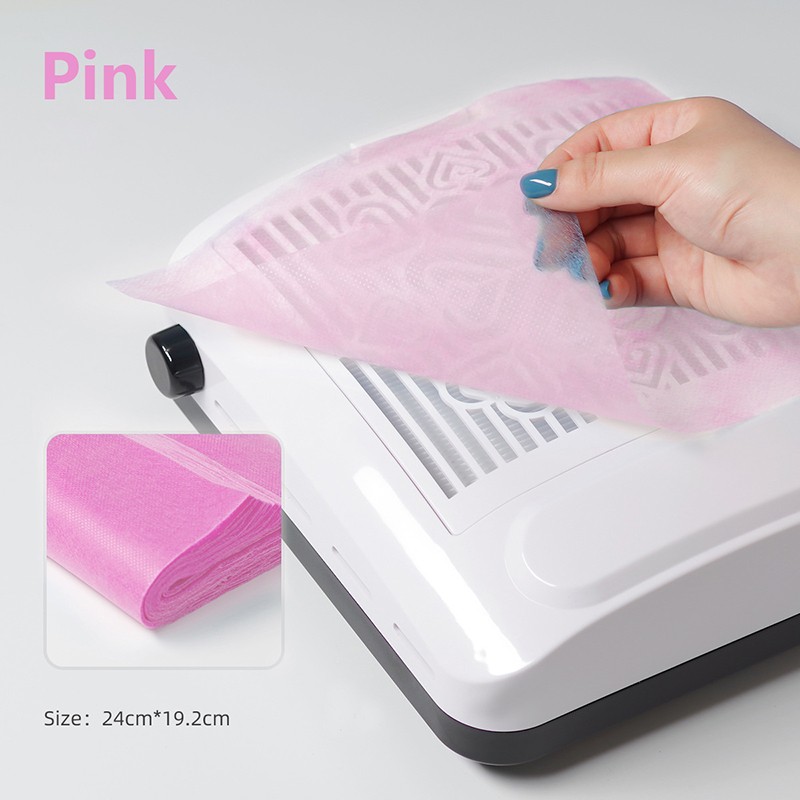 100pcs Dustproof Nail Art Dust Collector Filter Paper Dust Filter Screen