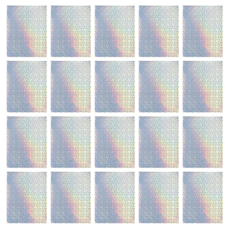 20 Sheets Sticker Paper Self-Adhesive Film Vinyls Printable Paper