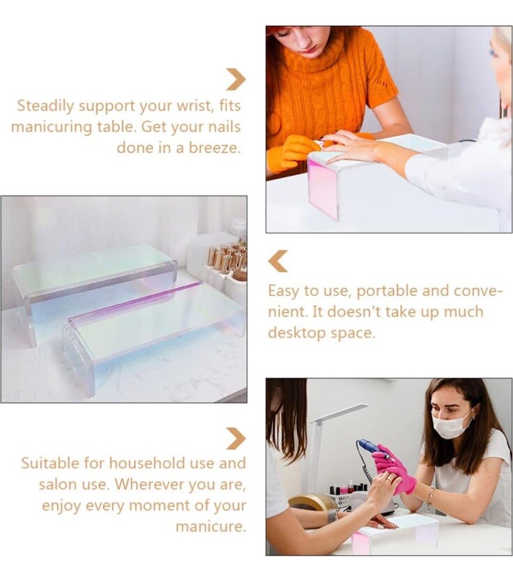 Manicure Hand Rest Nail Arm Rest Cushion Acrylic Fashion Wrist Rest Pillow