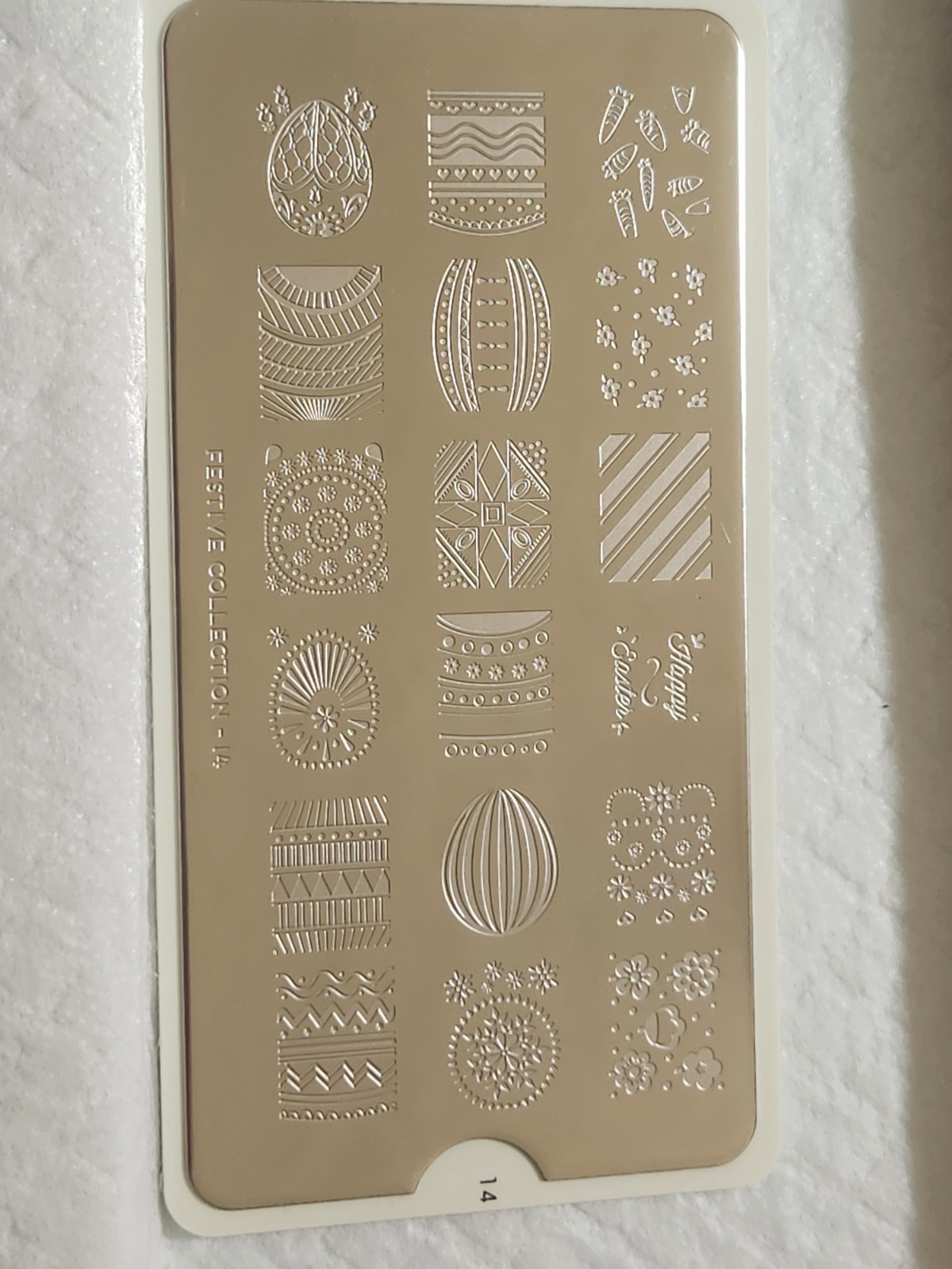 MoYou London Nail Stamping Plate – Festive 14