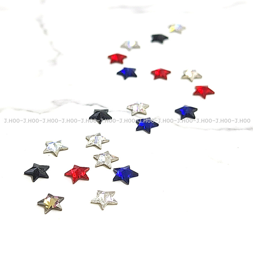 Swarovski 2816 Rivoli Star Flat Back 5mm(15pcs)
