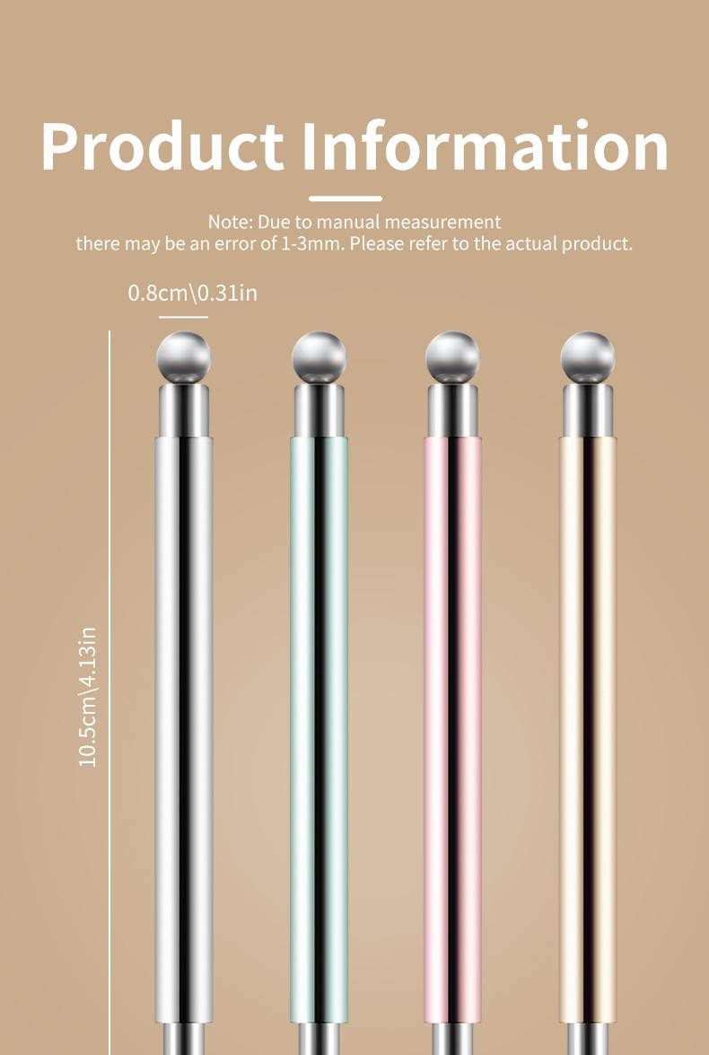 Cat Eye Nail Art Magnet Tool Cylindrical Stick for Uv Gel Effects