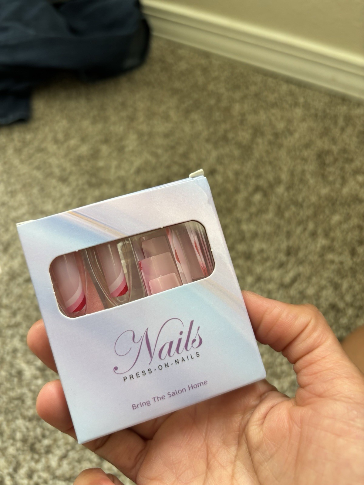 Press-On Nails Set (4 Boxes) Pre-Designed Multicolor Shiny for Nail Art