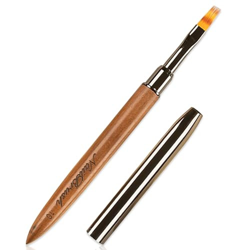 1pc Ombre Nail Brush Sandalwood Acrylic Nail Art Brushes Nail Painting Brush