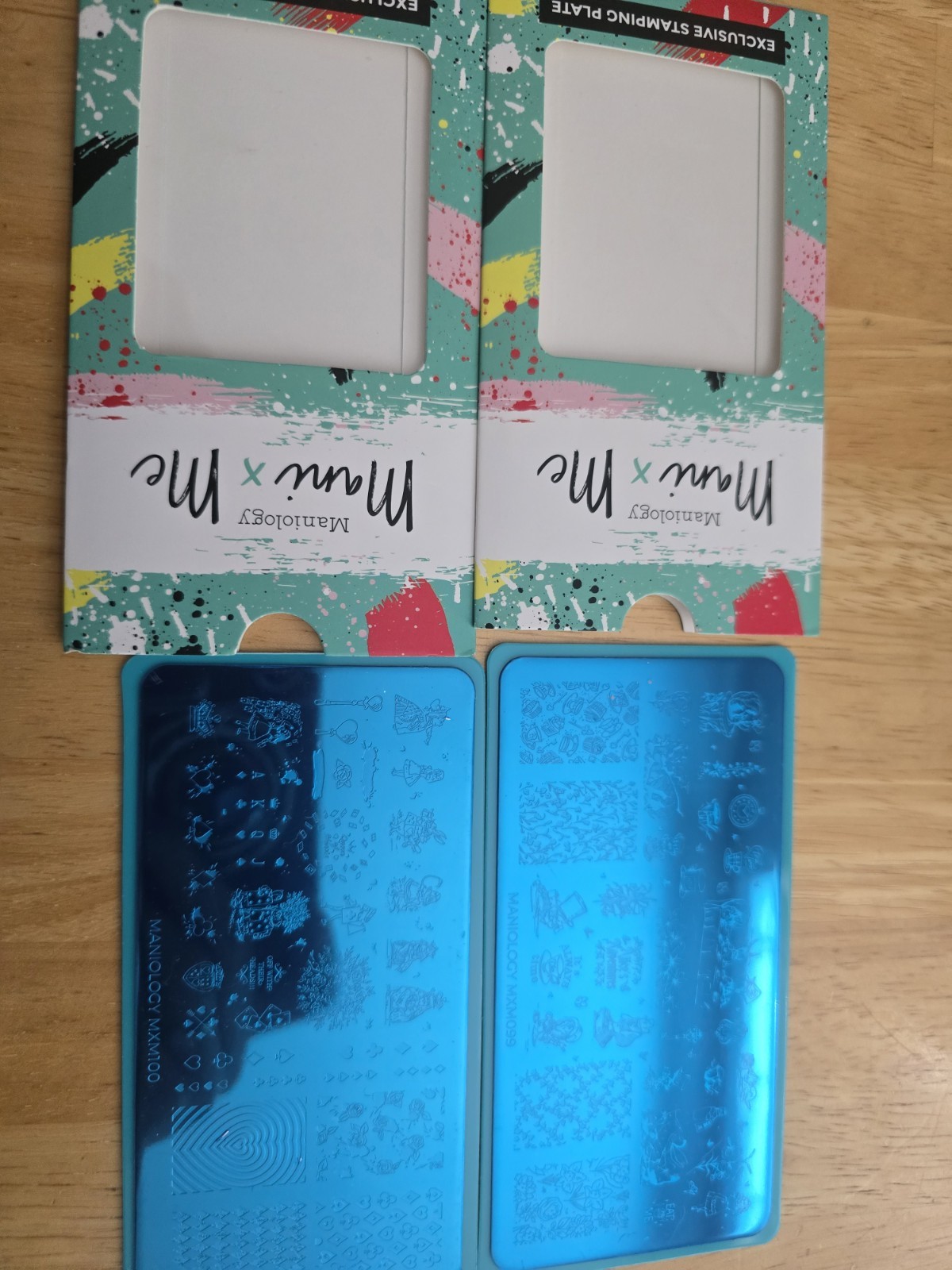 Maniology Nail Art Stamping Plates Alice in Wonderland MXM099 MXM100