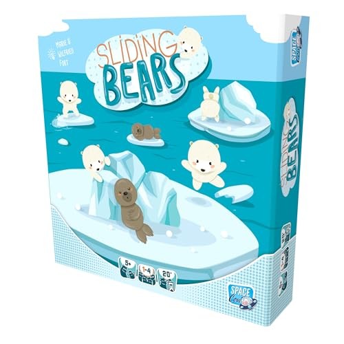 Sliding Bears Board Game – Cooperative 7.13 x 1.57 x 0.1 inches, Multicolor